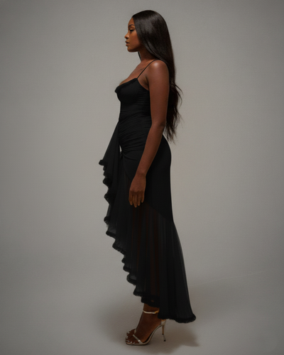 CYNTHIA Ruffled Maxi Dress