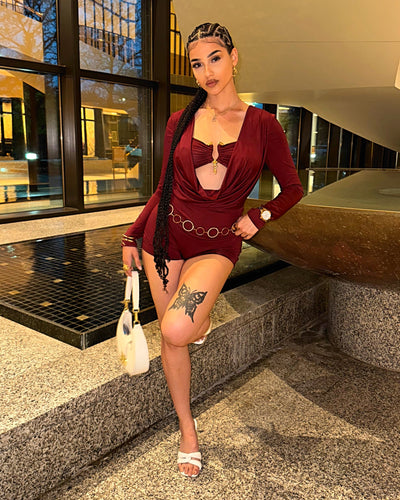 ARIELLE Halter Neck Romper