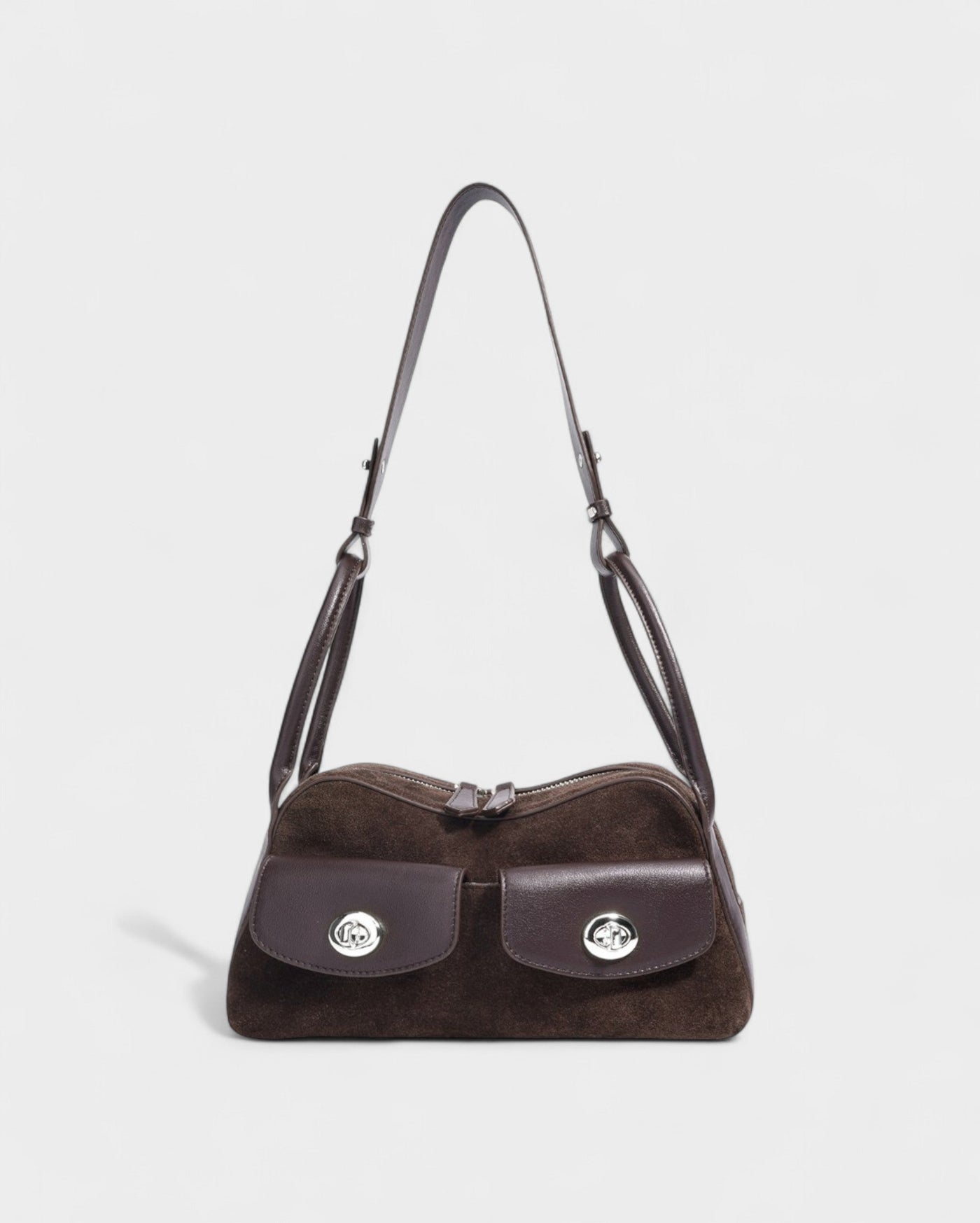 LIYANA Double Pocket Shoulder Bag