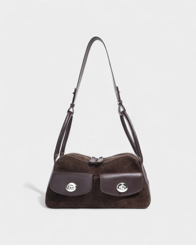 LIYANA Double Pocket Shoulder Bag