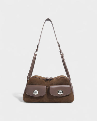 LIYANA Double Pocket Shoulder Bag