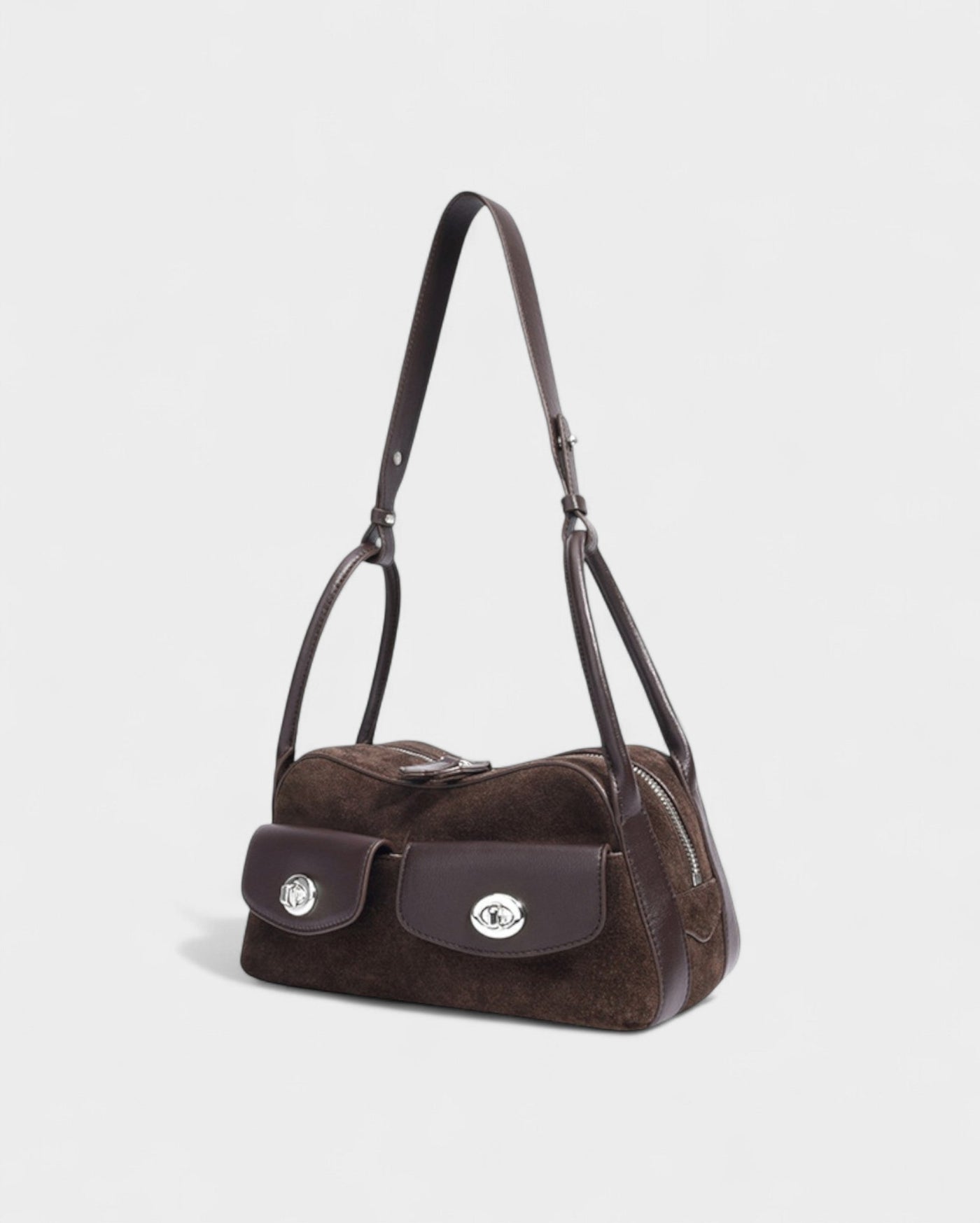 LIYANA Double Pocket Shoulder Bag