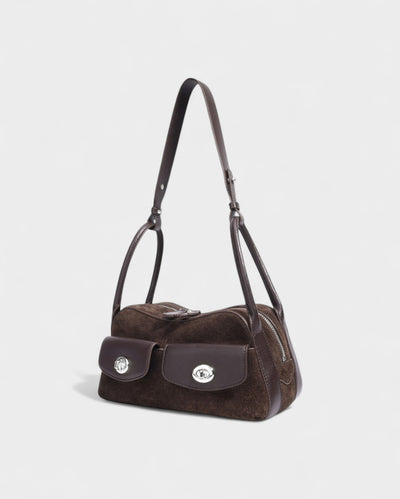 LIYANA Double Pocket Shoulder Bag