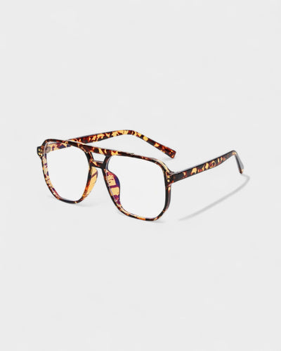JORDYN Clear Lens Aviator Blue Light Glasses