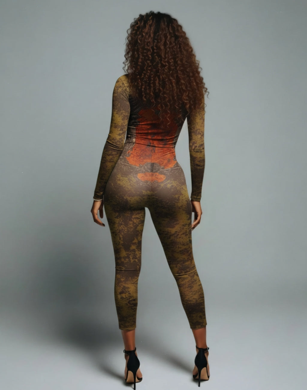 KALEYA Abstract Print Jumpsuit