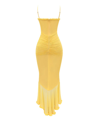 CYNTHIA Ruffled Maxi Dress