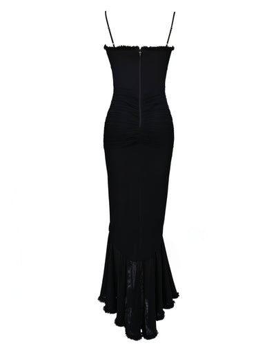 CYNTHIA Ruffled Maxi Dress