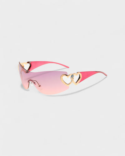 KISHA Heart-Detail Sunglasses