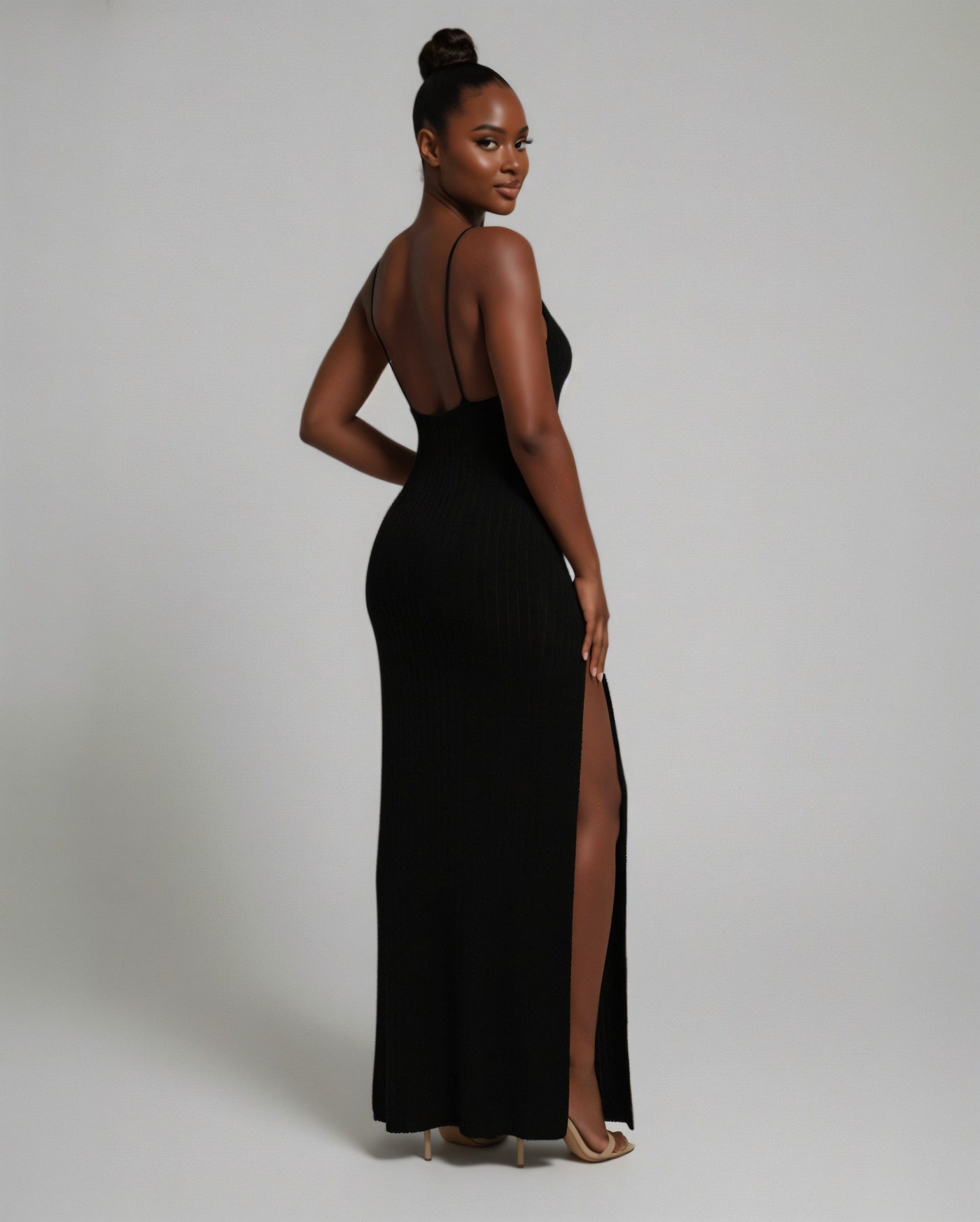 ISLA Slit Maxi Dress