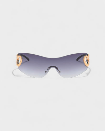 KISHA Heart-Detail Sunglasses