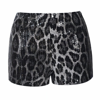 LYA Leopard Print Mini Shorts