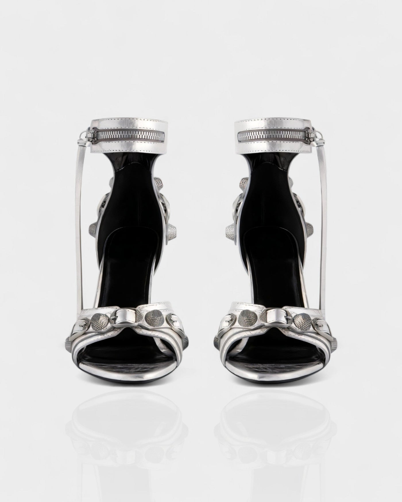 PALISSE Buckle Detail Stiletto Heels