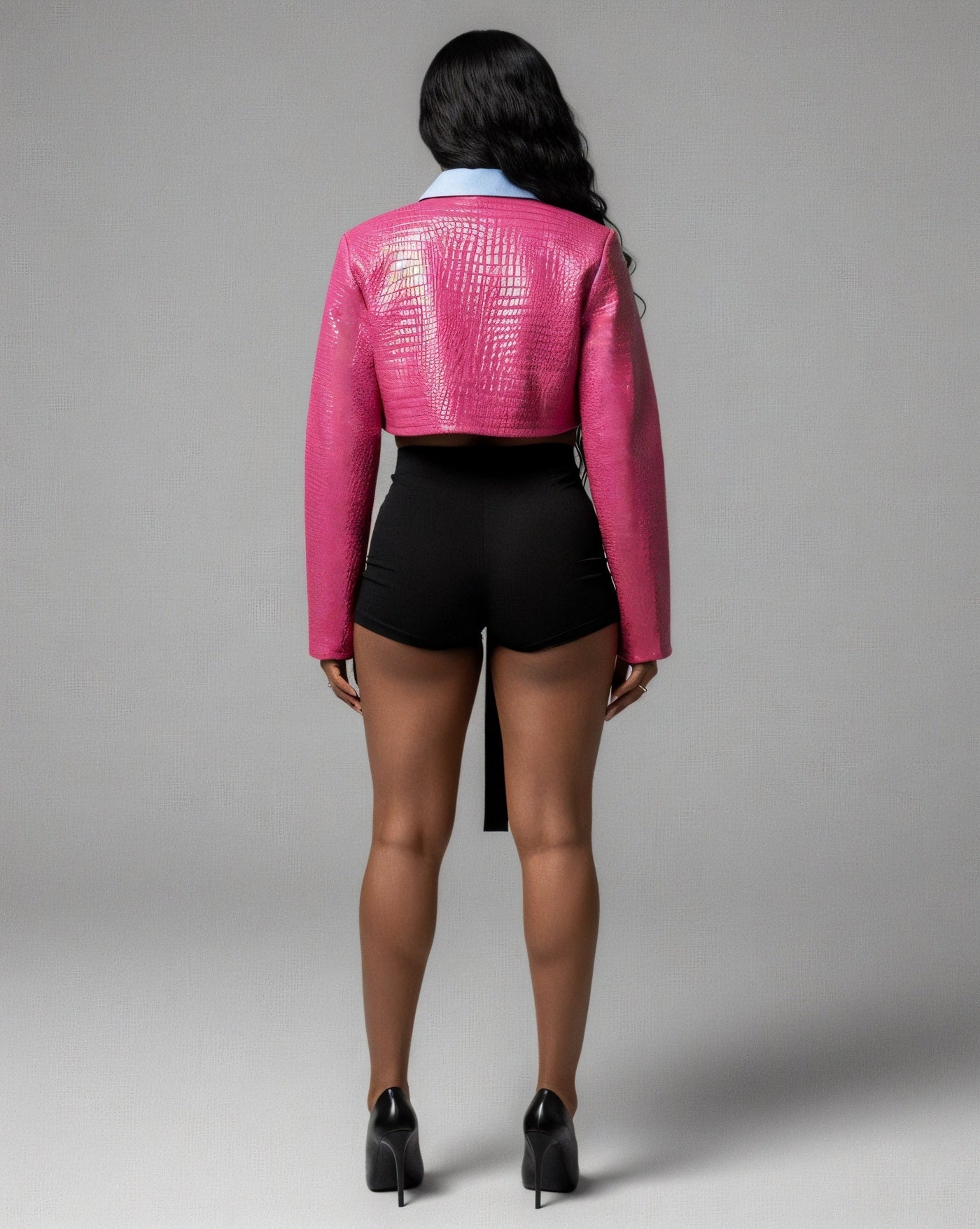 ASA Faux Croco Jacket