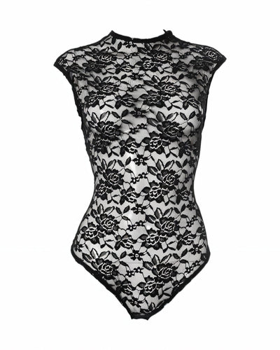 NIRANA Lace Sleeveless Top & Flared Pants Set