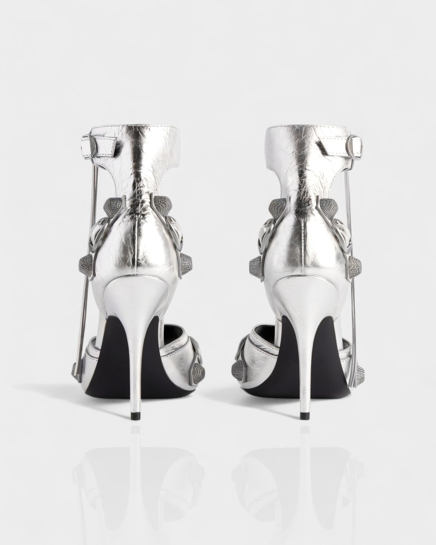 PALISSE Buckle Detail Stiletto Heels