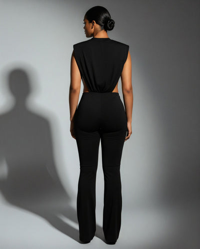 CIRELLE Cutout Straight-Leg Jumpsuit