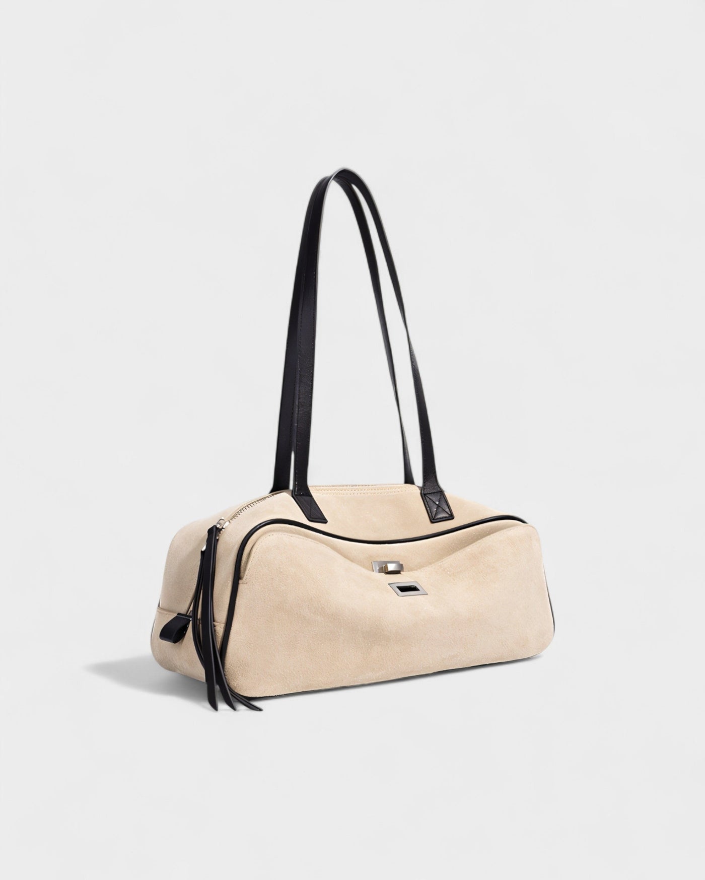 SOREN Rectangular Turn-Lock Shoulder Bag