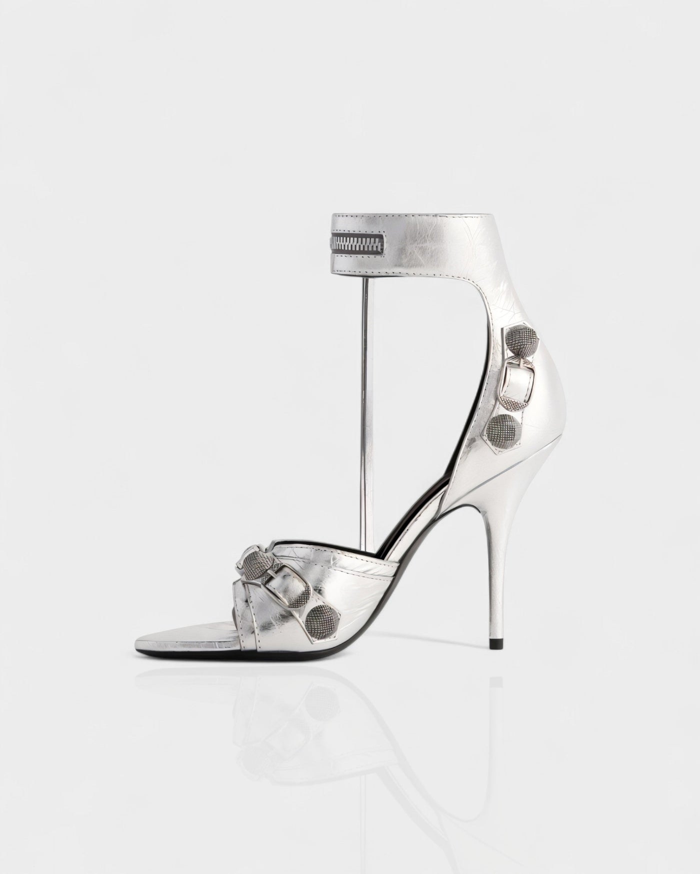 PALISSE Buckle Detail Stiletto Heels