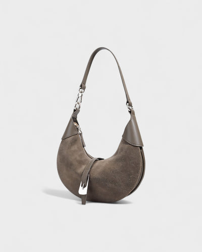 MARLEN Crescent Buckle Shoulder Bag