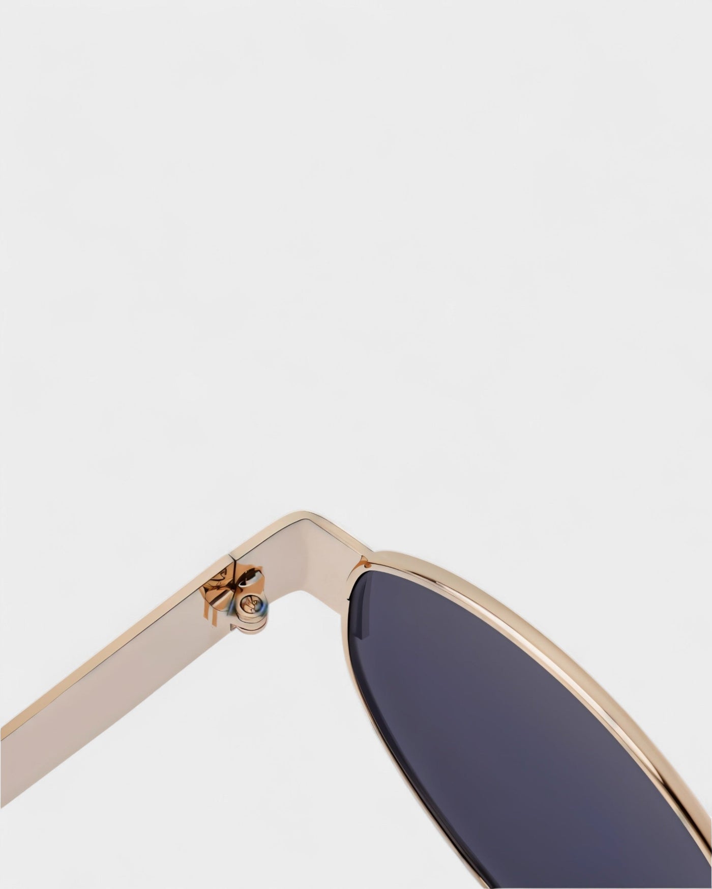 DACY Retro Slim Oval Frame Sunglasses