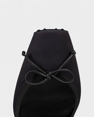 BREN Red Sole Ballet Lace-Up Stiletto Heels