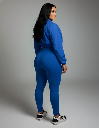 TATUM Cropped Zip Up Jacket & Leggings Set