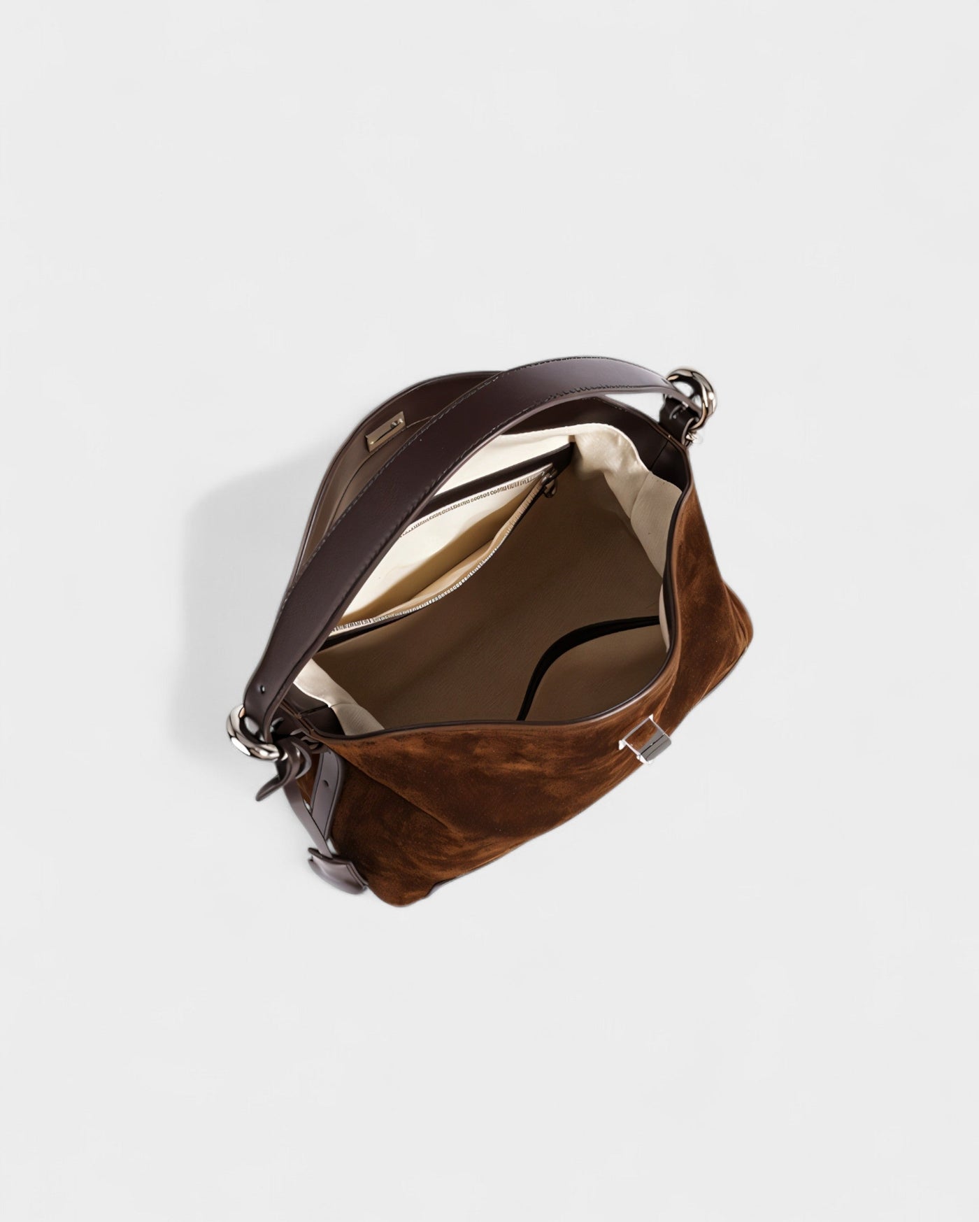 MAVINA Suede Tote Shoulder Bag