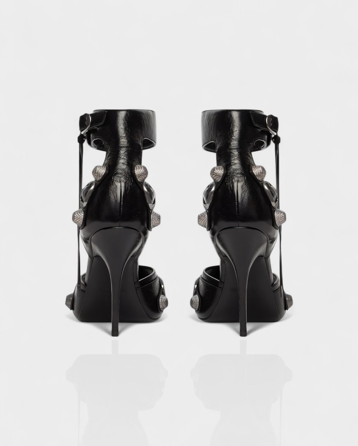 PALISSE Buckle Detail Stiletto Heels