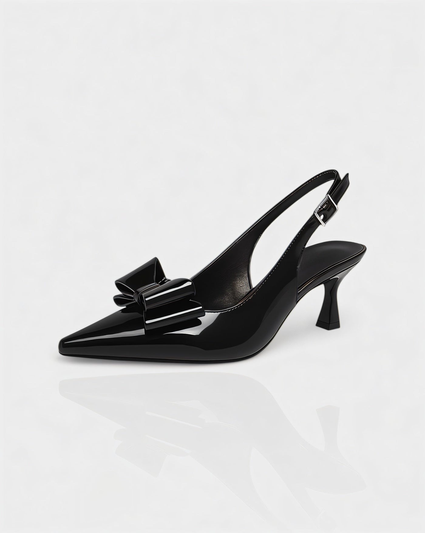 THERESA Bow Strap Pointed Heels