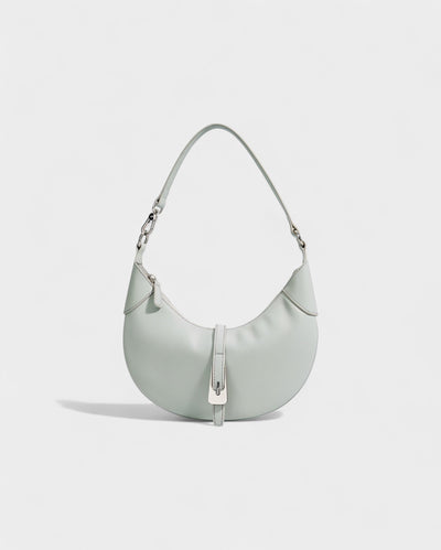 MARLEN Crescent Buckle Shoulder Bag
