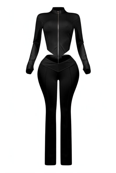 JAMIE Zip-pp Top & Pants Set