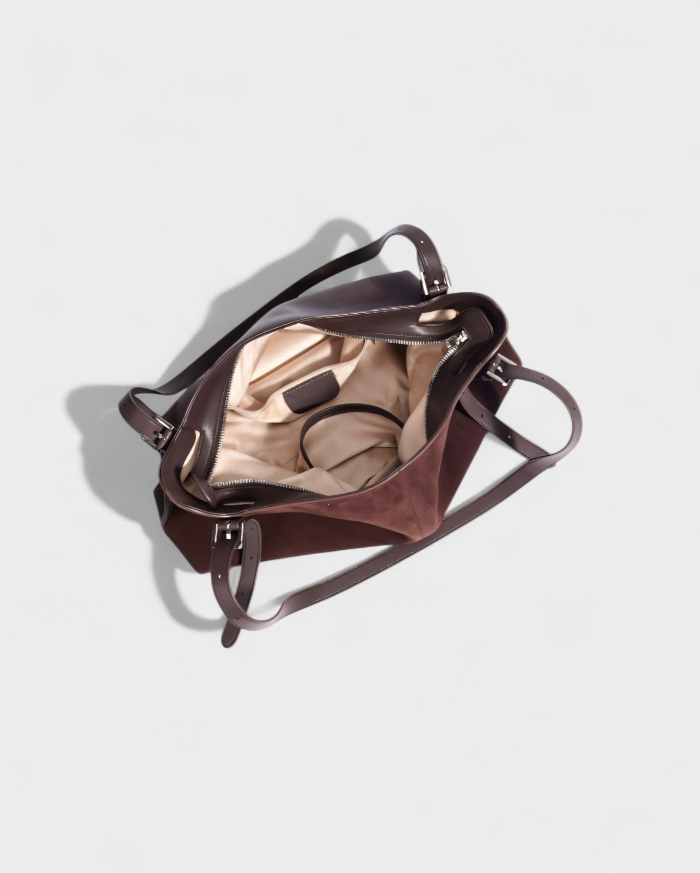 ANIVA Slouch Suede Tote Bag