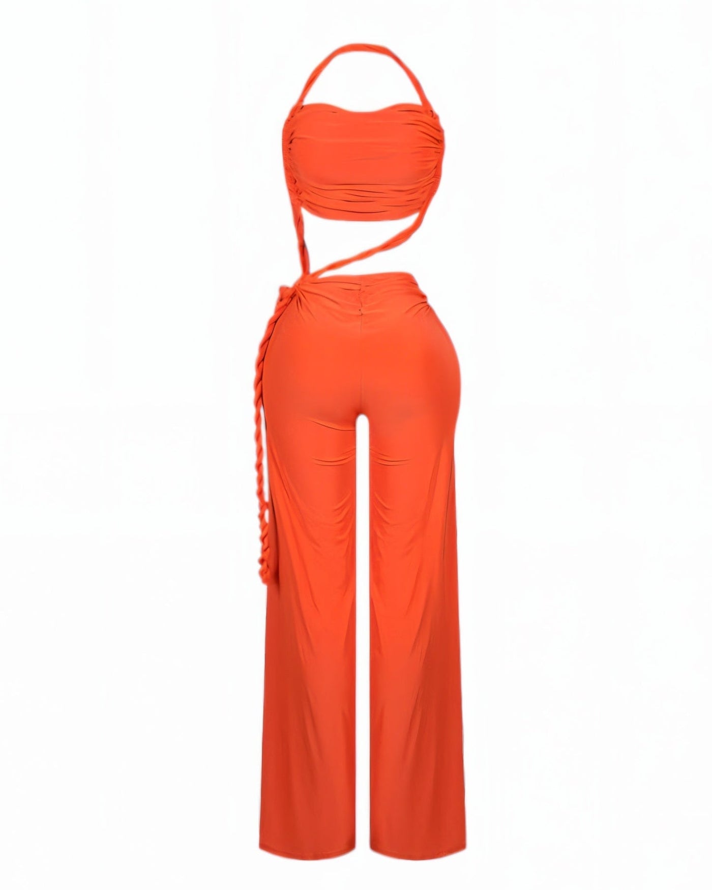 BASIA Rope Detail Wide-Leg Jumpsuit