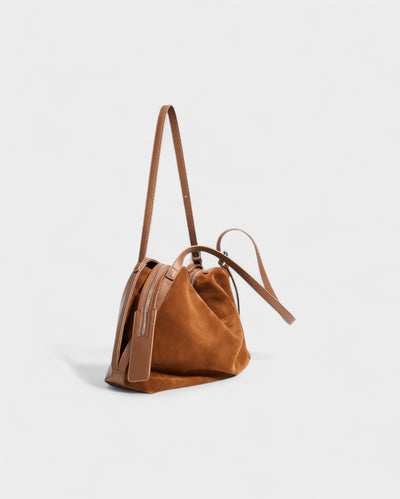 HARESHA Double-Strap Slouch Shoulder Bag