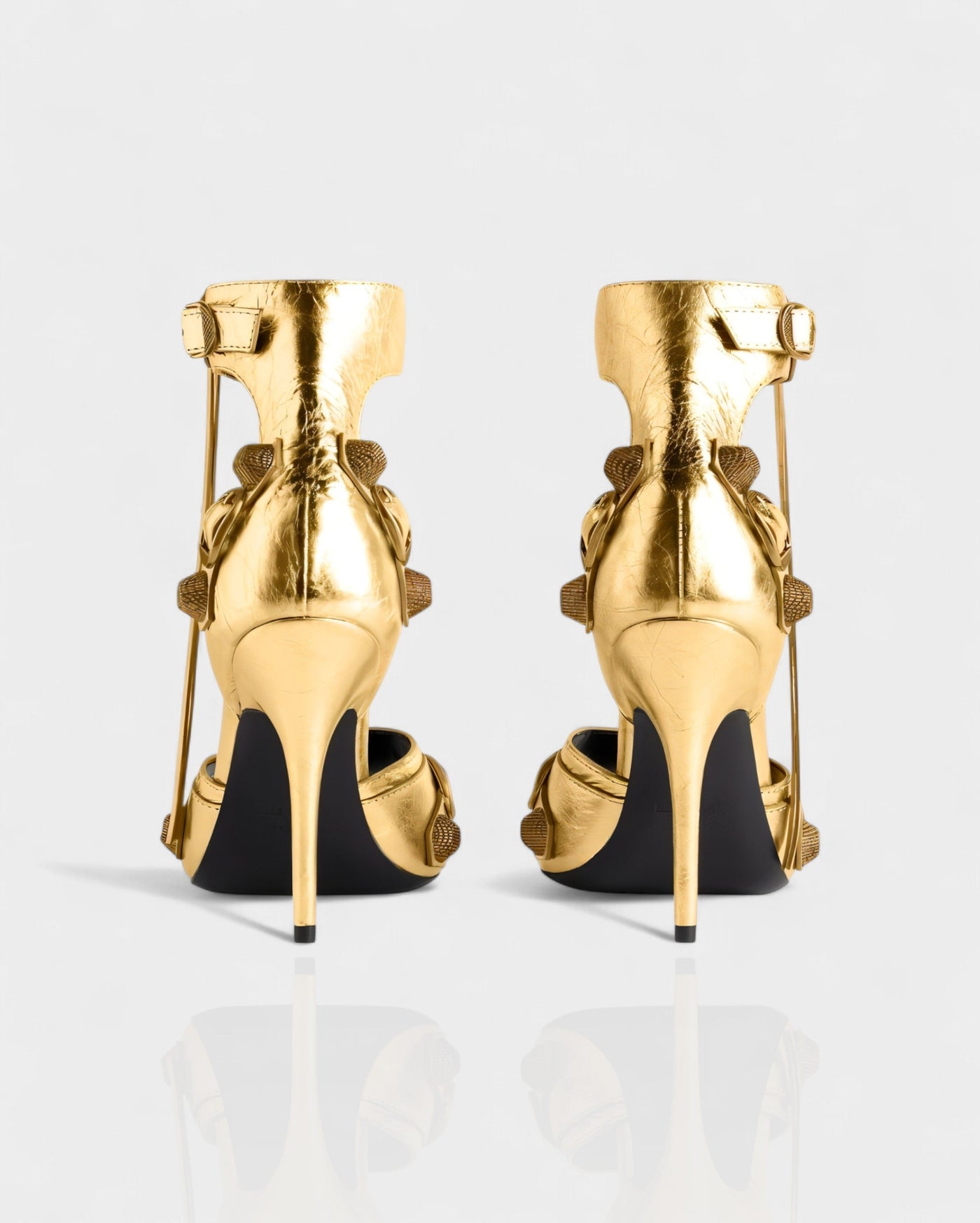 PALISSE Buckle Detail Stiletto Heels
