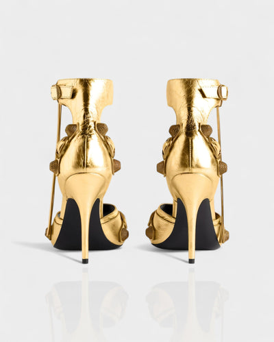 PALISSE Buckle Detail Stiletto Heels