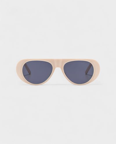 JONNA Oversized Oval Frame Sunglasses