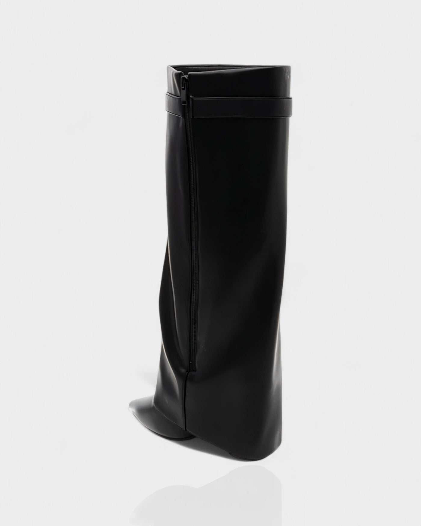 MAISY Straight Pointed-Toe Knee-High Boots