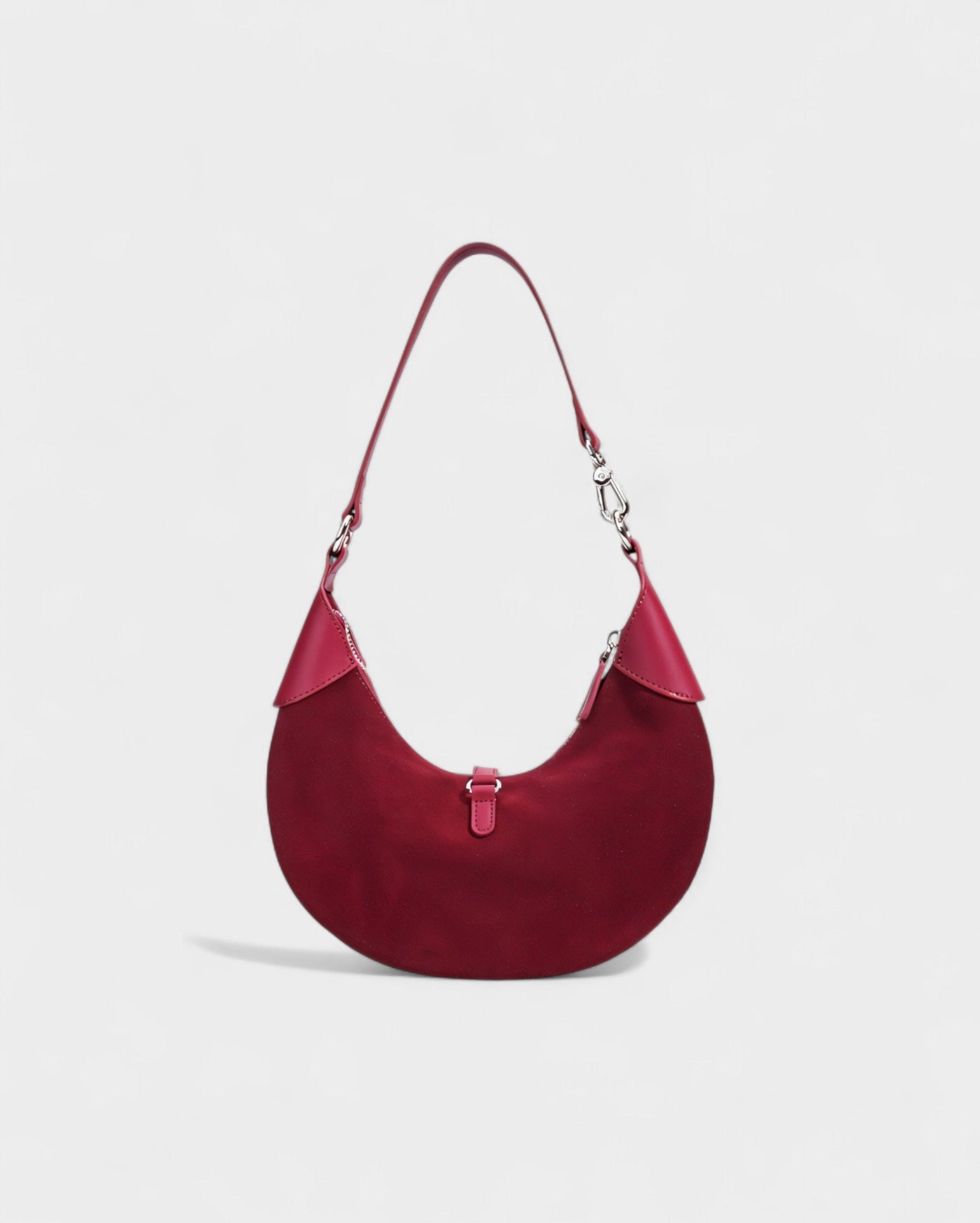 MARLEN Crescent Buckle Shoulder Bag