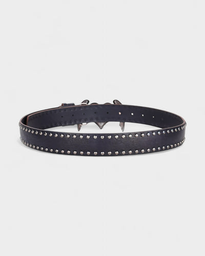 RUA Heart Wing Buckle Studded Belt