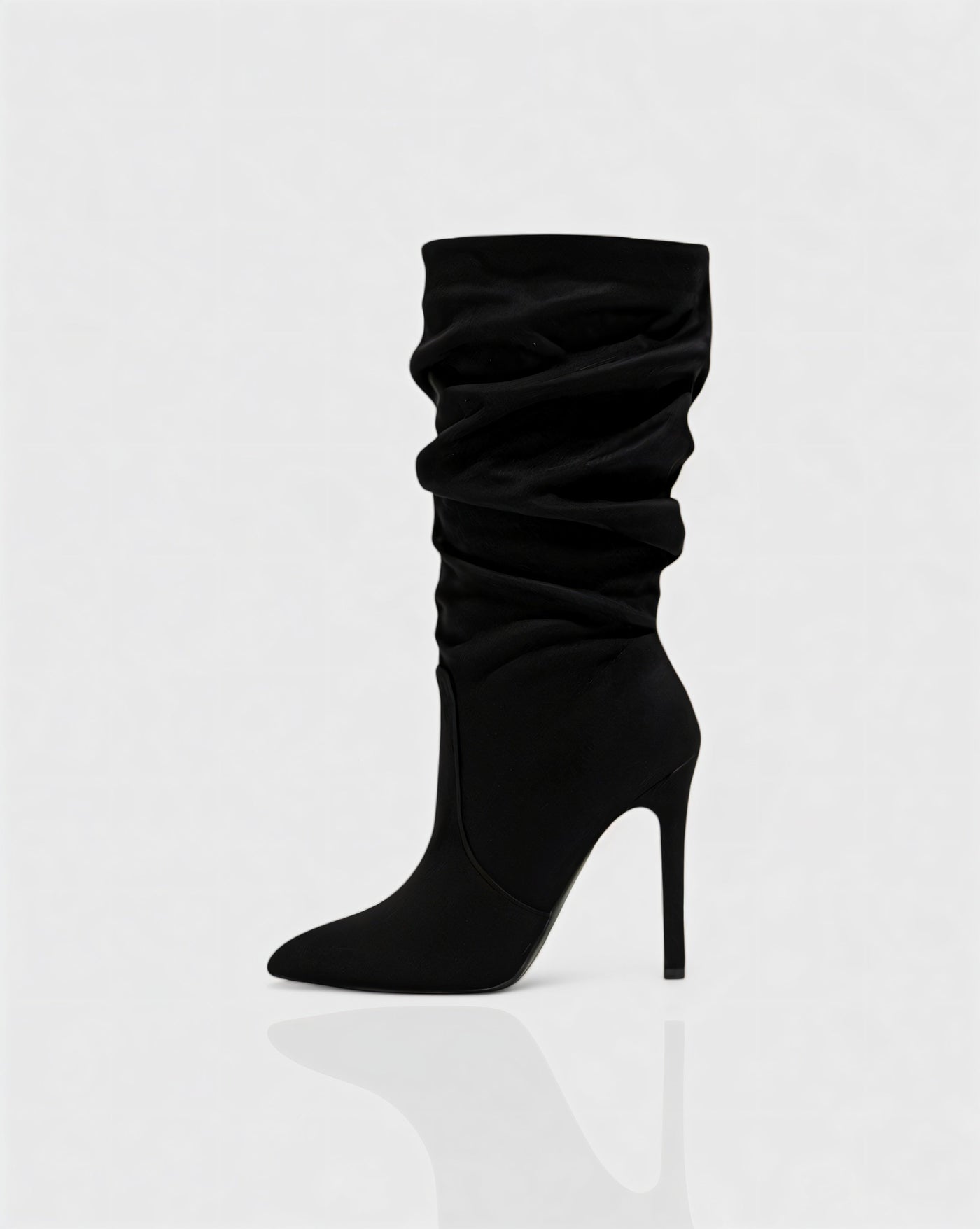 SANYA Slouchy Pointed-Toe Stiletto Boots
