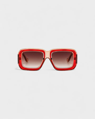 BEATRIS Retro Oversized Square Sunglasses