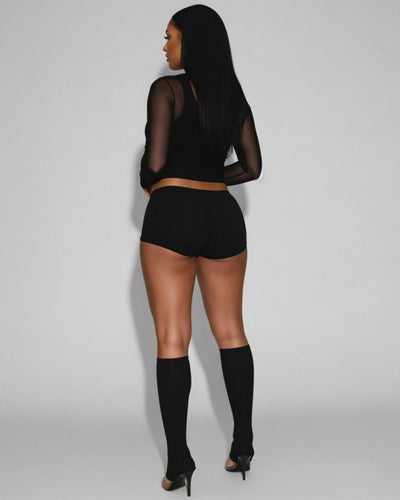 DEIA Mesh Detail Four-Piece Set