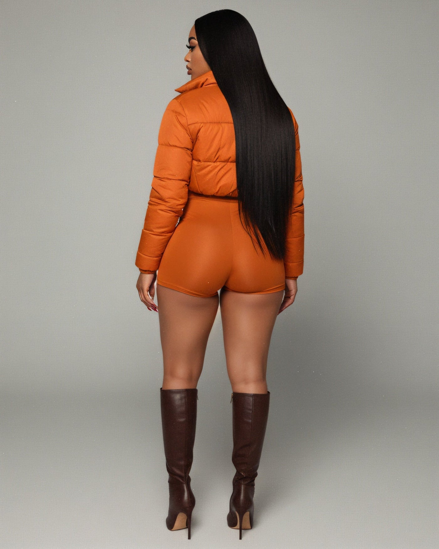 POPPY Crop Jacket Playsuit