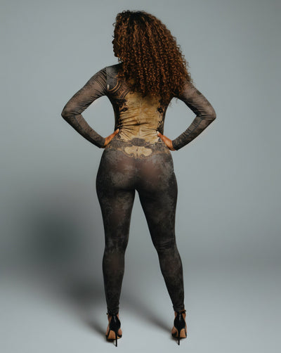 KALEYA Abstract Print Jumpsuit