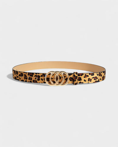 HADIYA Leopard Print Belt