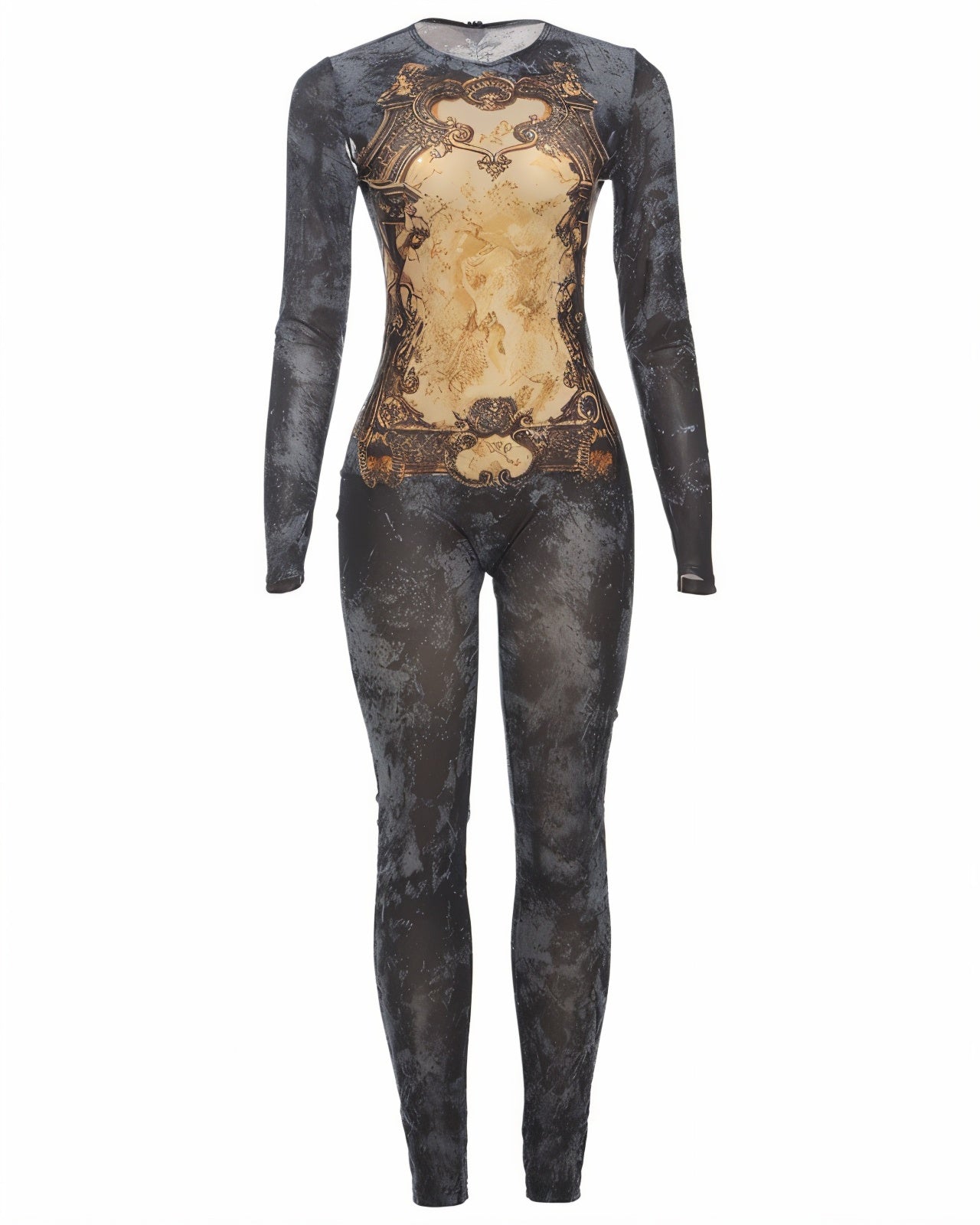 KALEYA Abstract Print Jumpsuit