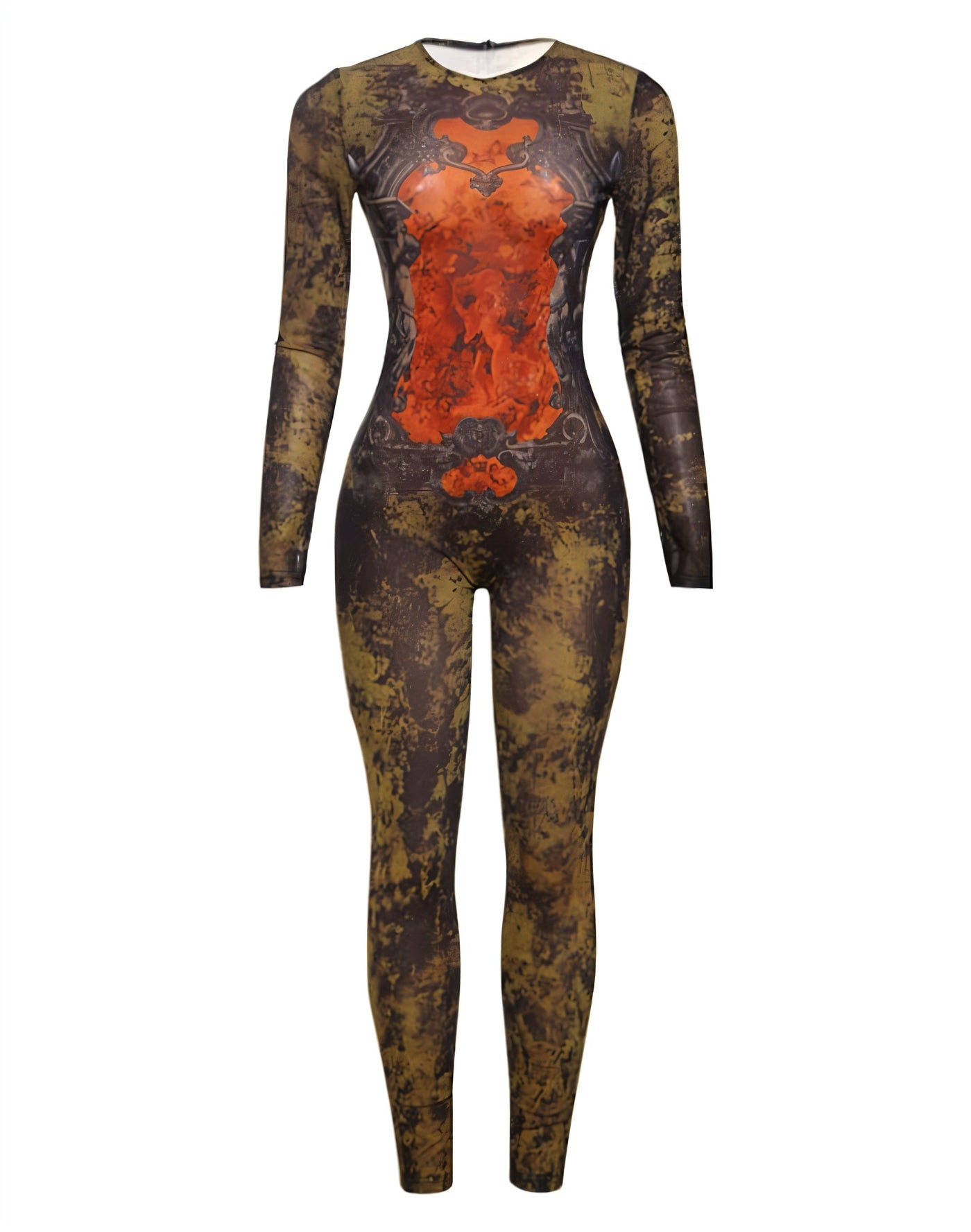 KALEYA Abstract Print Jumpsuit