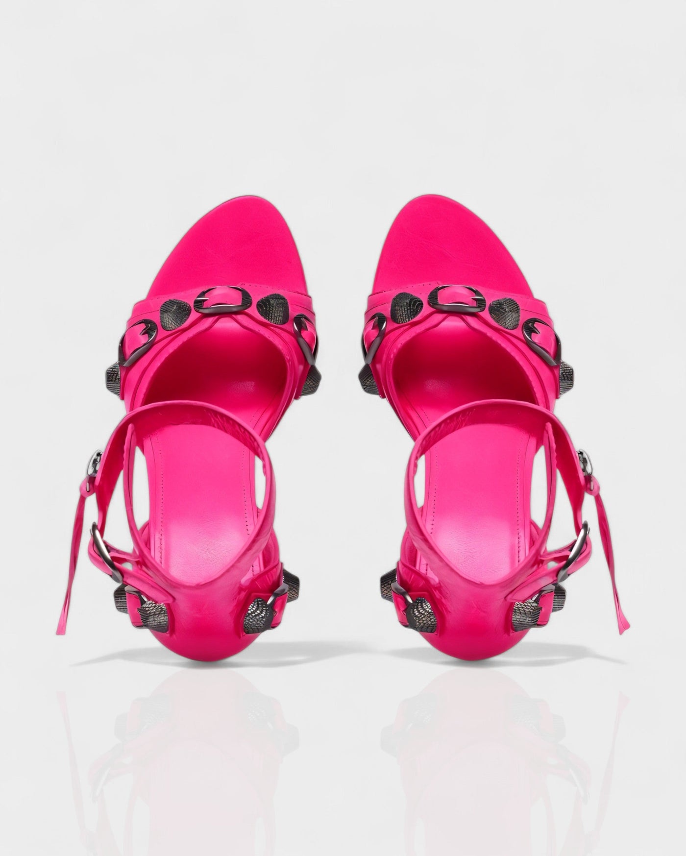 PALISSE Buckle Detail Stiletto Heels