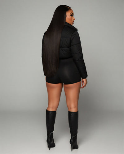 POPPY Crop Jacket Playsuit